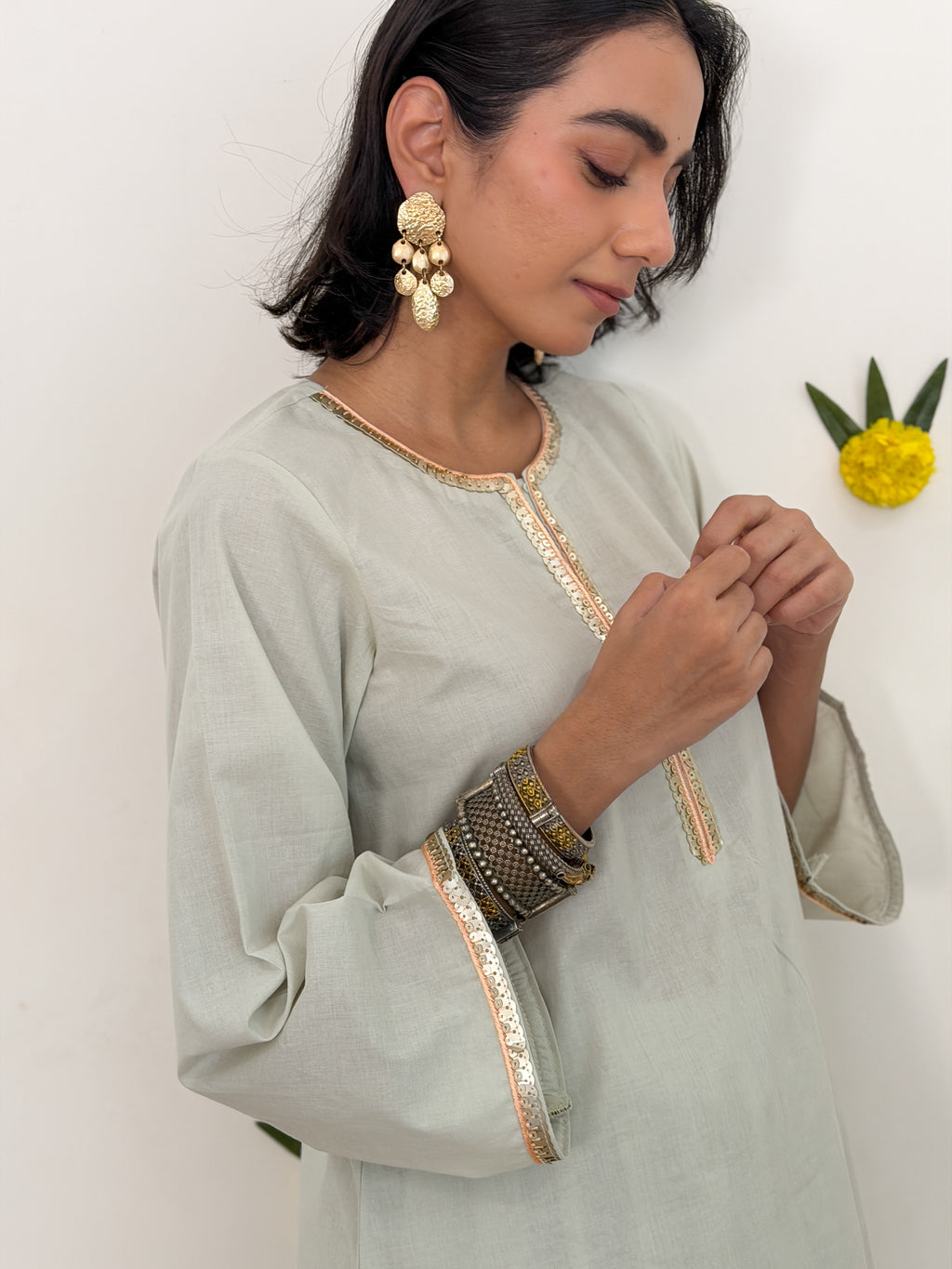 Sage Serenity Kurta Set